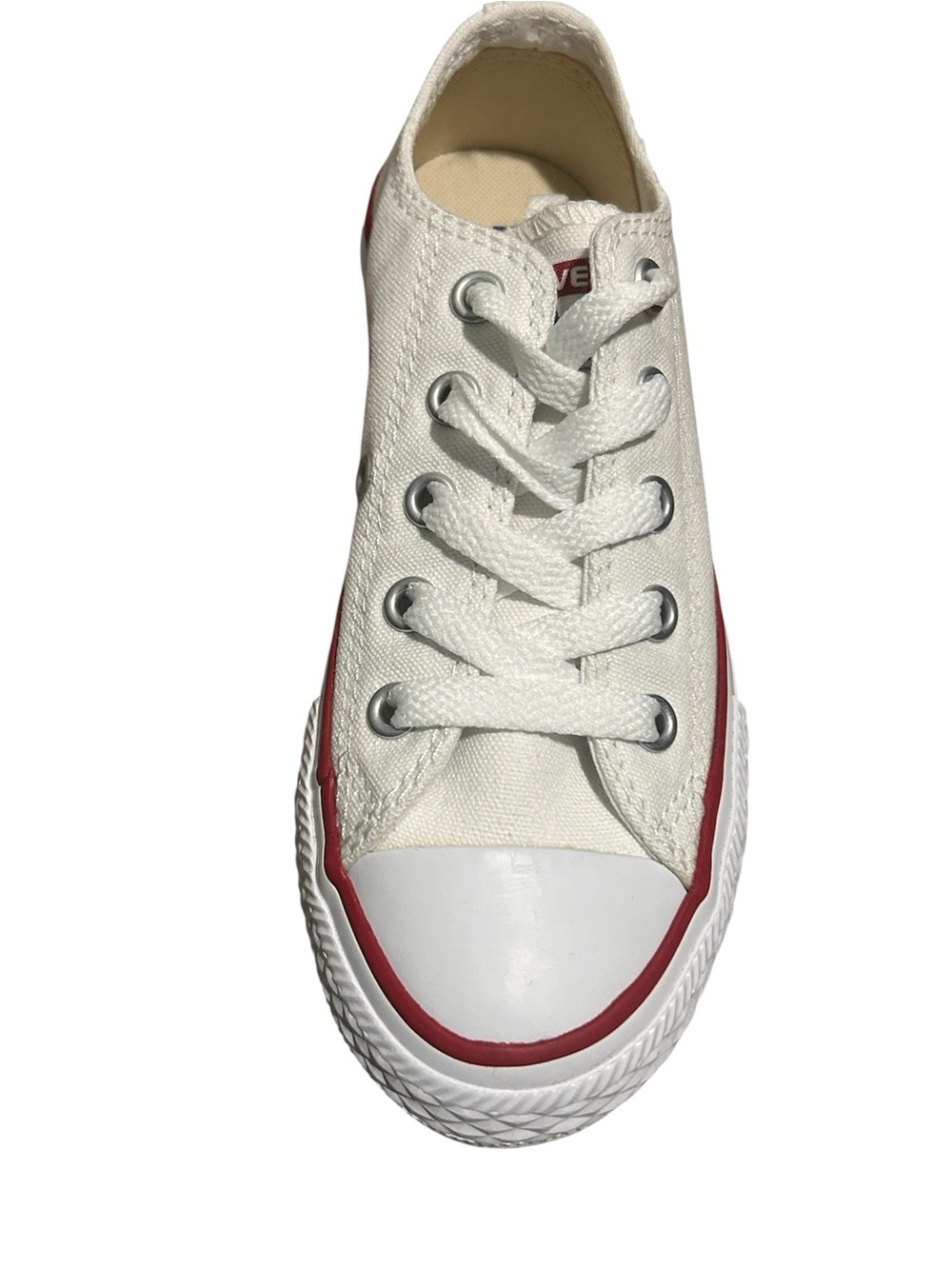 Converse Chuck Taylor All Star Low White Style 3J256 Size  11.5 Youth/17.5  CM